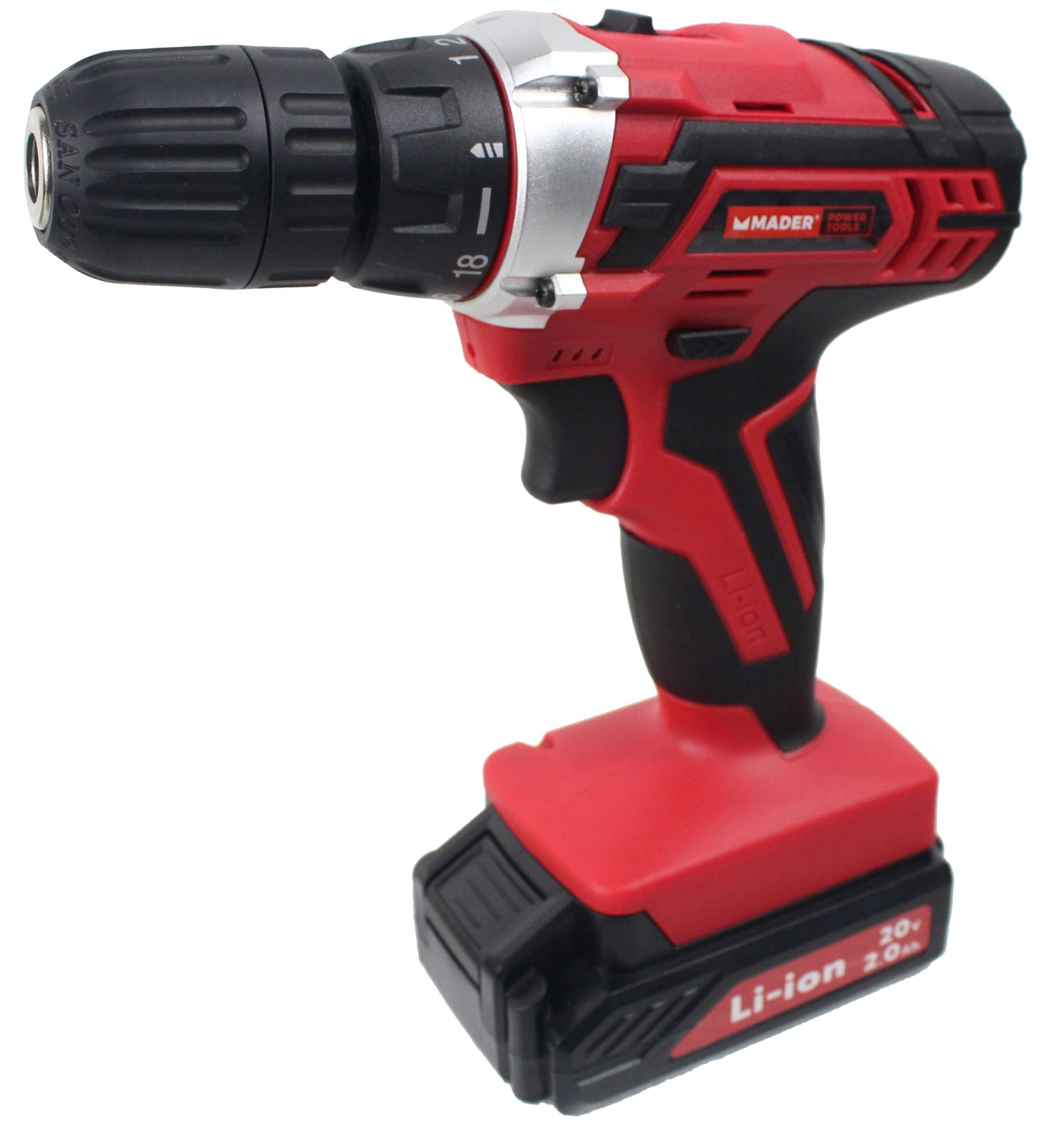 Berbequim a Bateria Mader 20V, 2AH, 10mm