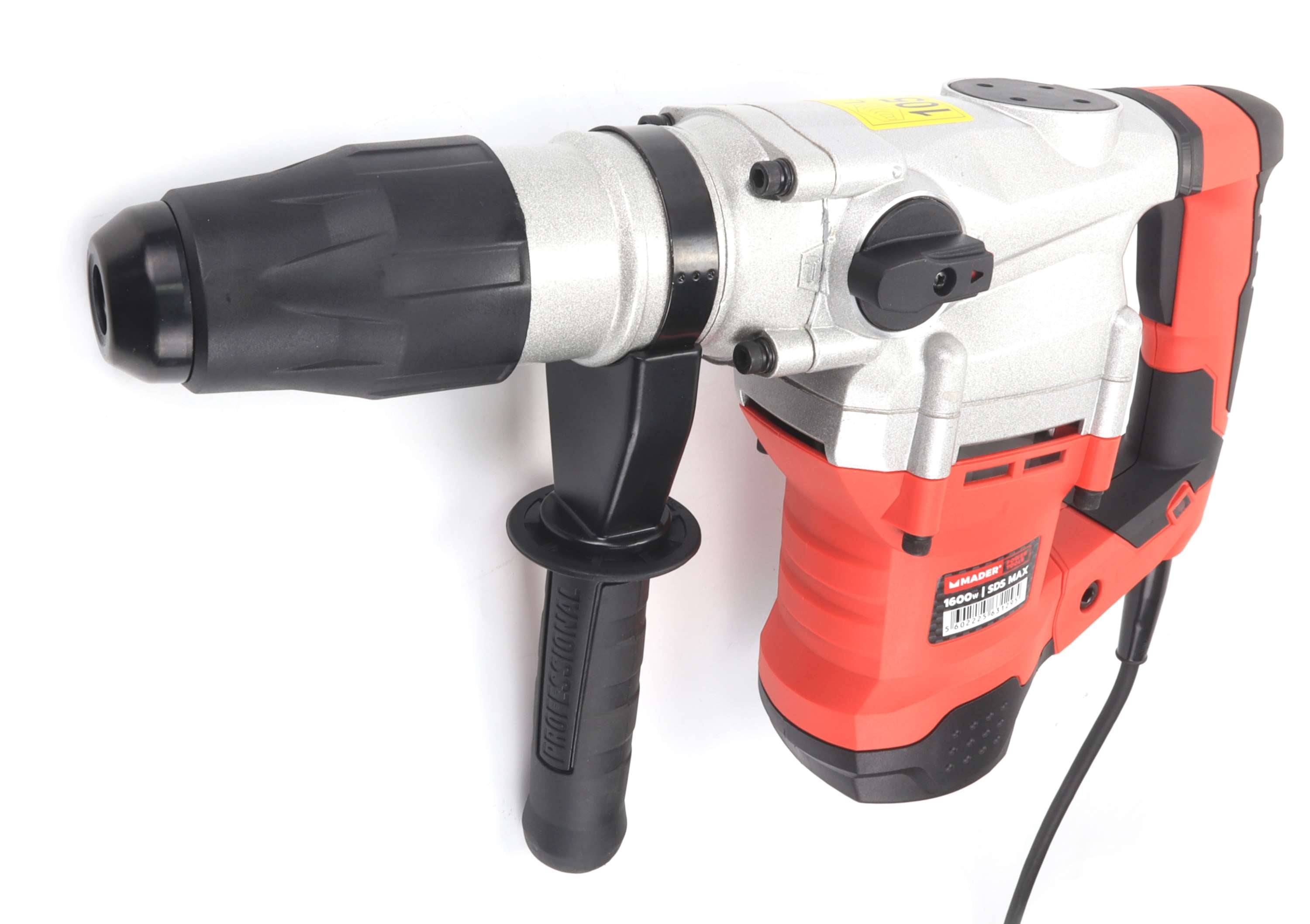 Berbequim Demolidor 2 Funções Mader 1600W 9J SDS MAX