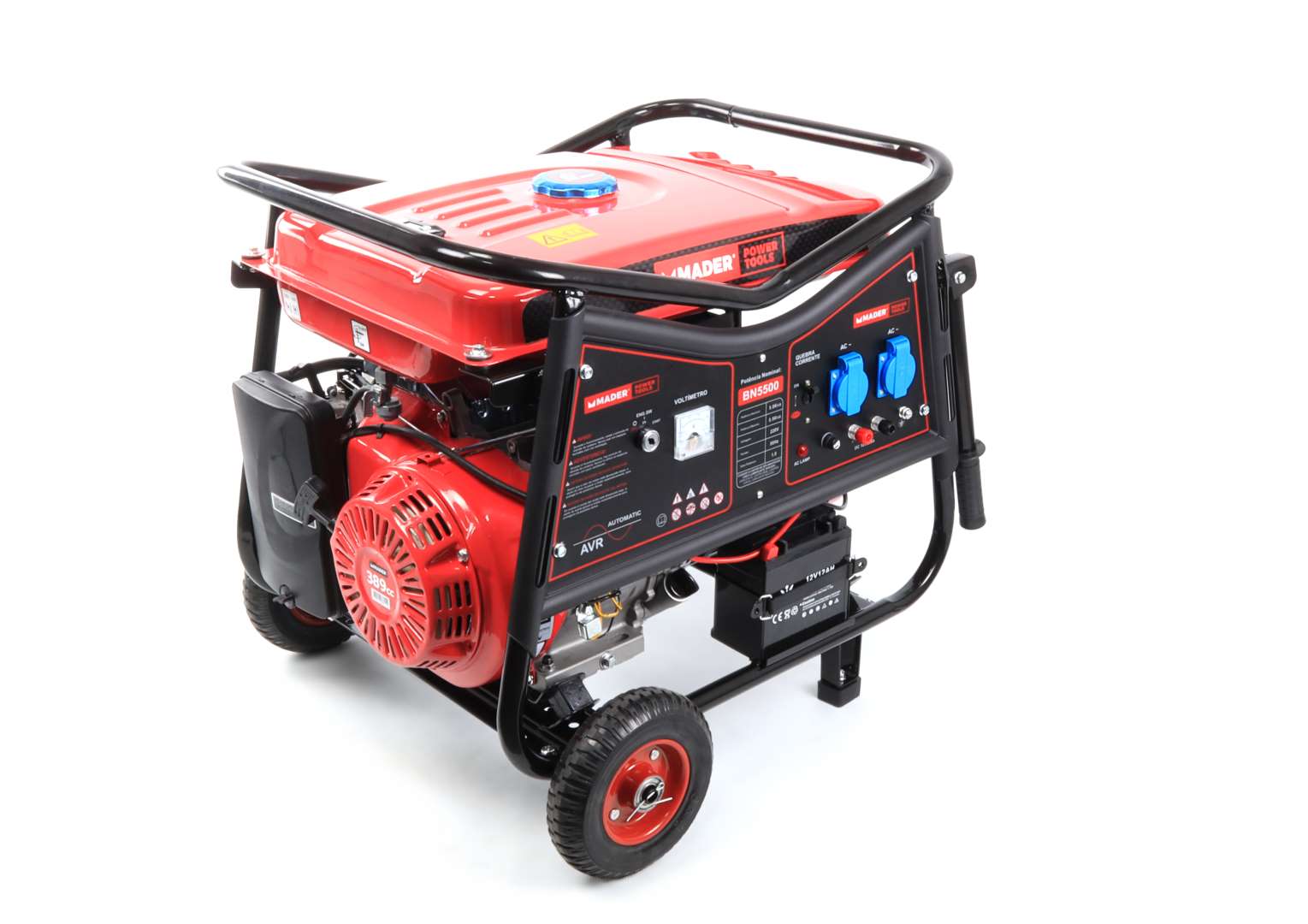 Generador monofásico Mader, 5,5 kVA 