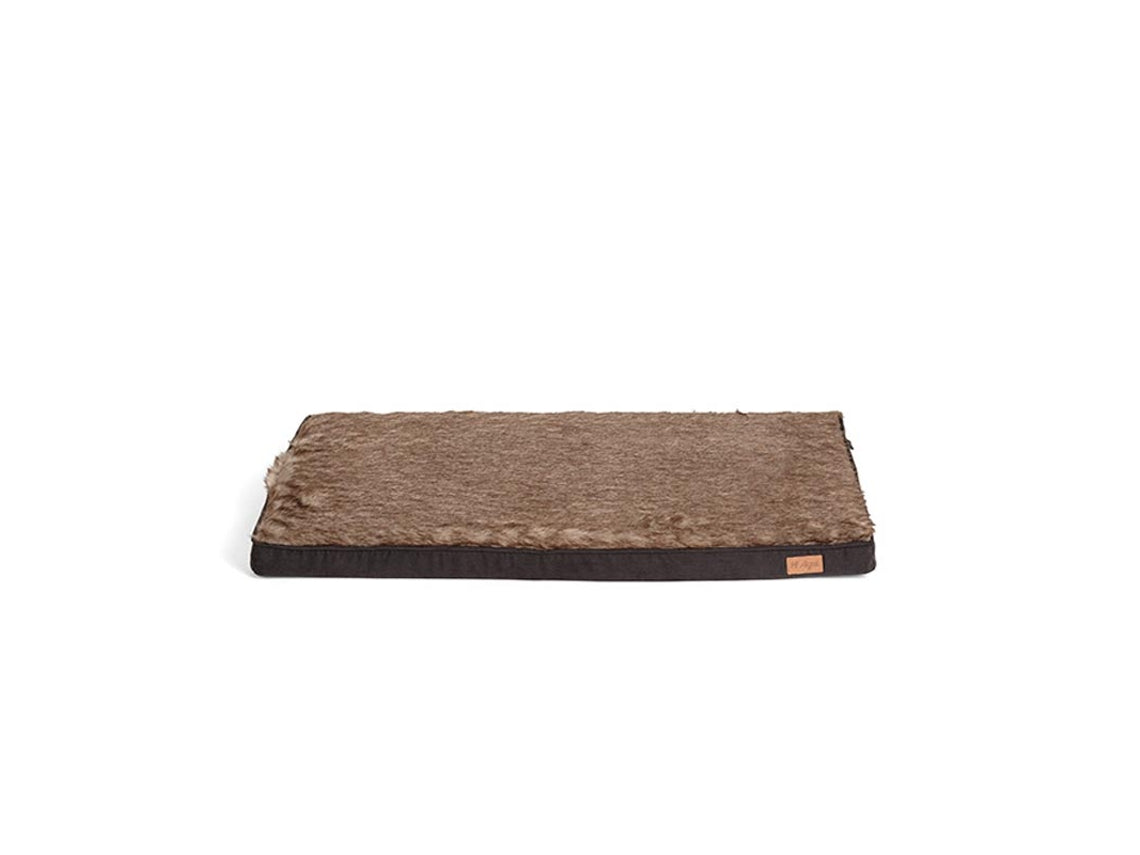 Agui Furry Cushion Black