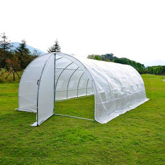 Estufa Agricola 6x3x2,3m Premium (2 Portas - ESTRUTURA FORTE)
