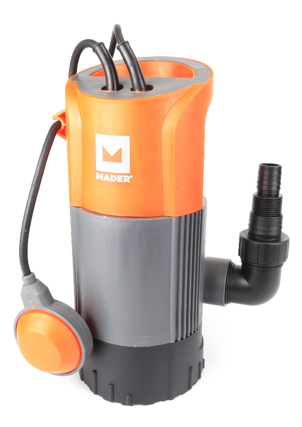 Bomba Submersível 3 em 1, Águas Sujas, 900W, 14000 L/h Mader