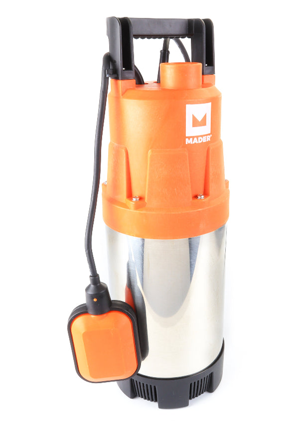 Bomba sumergible de agua limpia, 1100 W, 6500 l/h Mader 