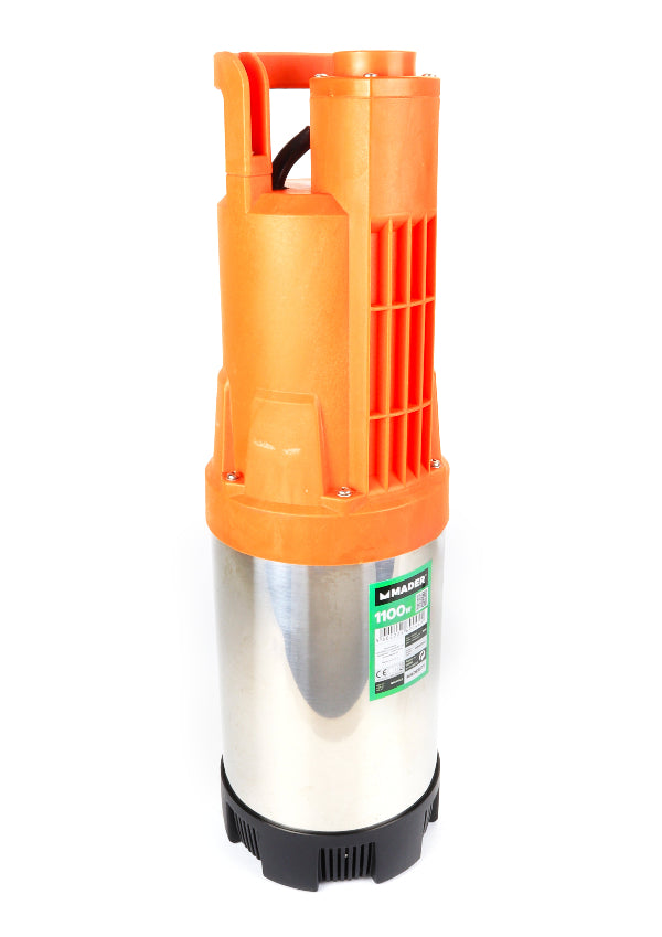 Bomba sumergible automática, agua limpia, 1100 W, 6500 l/h Mader 
