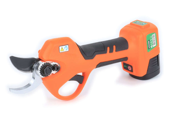 Tijeras de podar Mader de 16,8 V y 2,0 Ah con alimentación a batería 