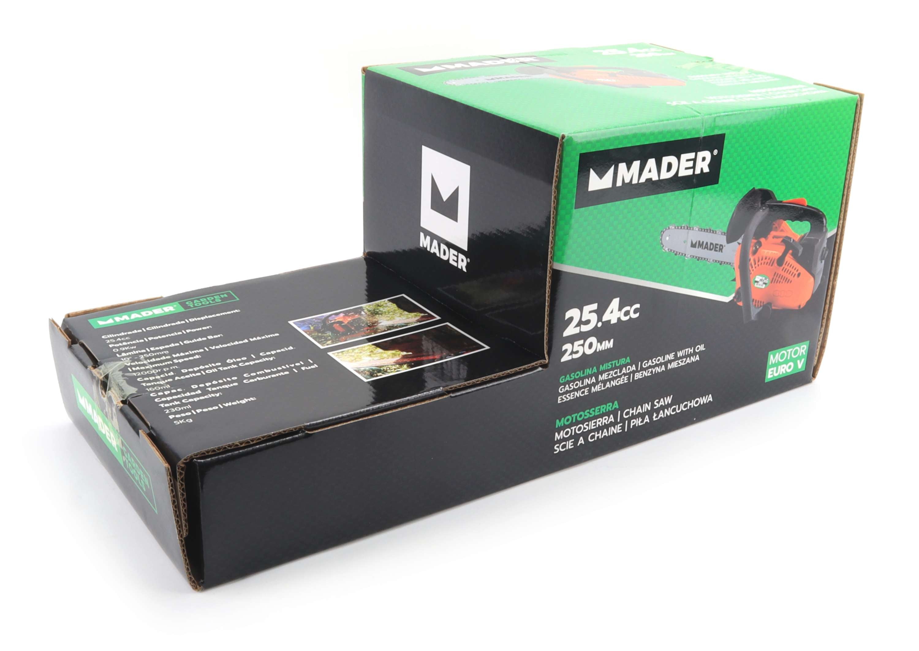 Podadora de motosierra de 2 tiempos y 25,4 cc 