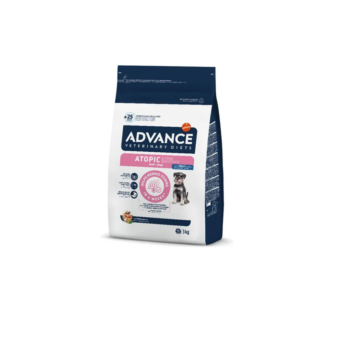 Dieta veterinaria avanzada para perros atópicos mini