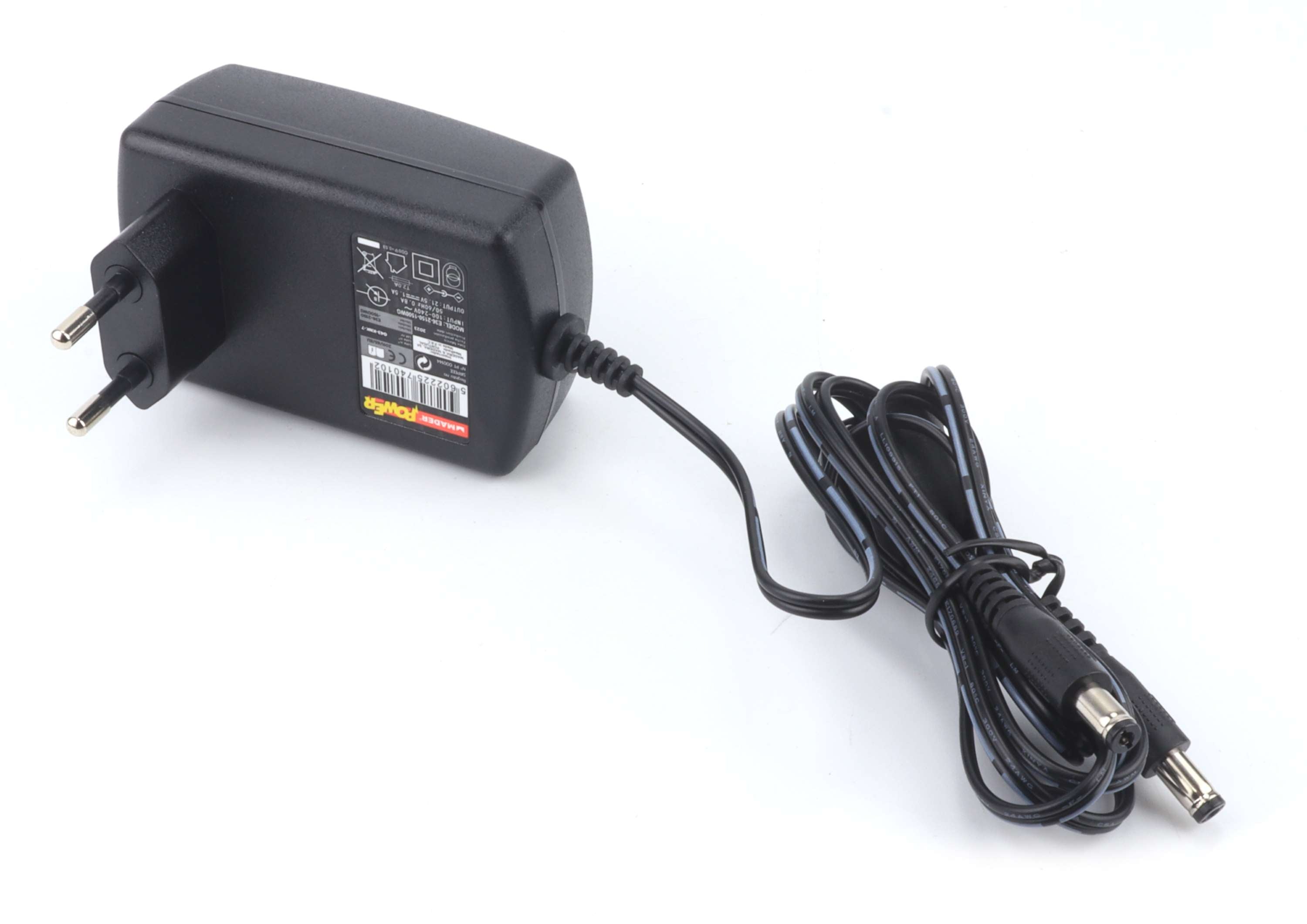 Cargador de batería de 21 V y 1,5 A 