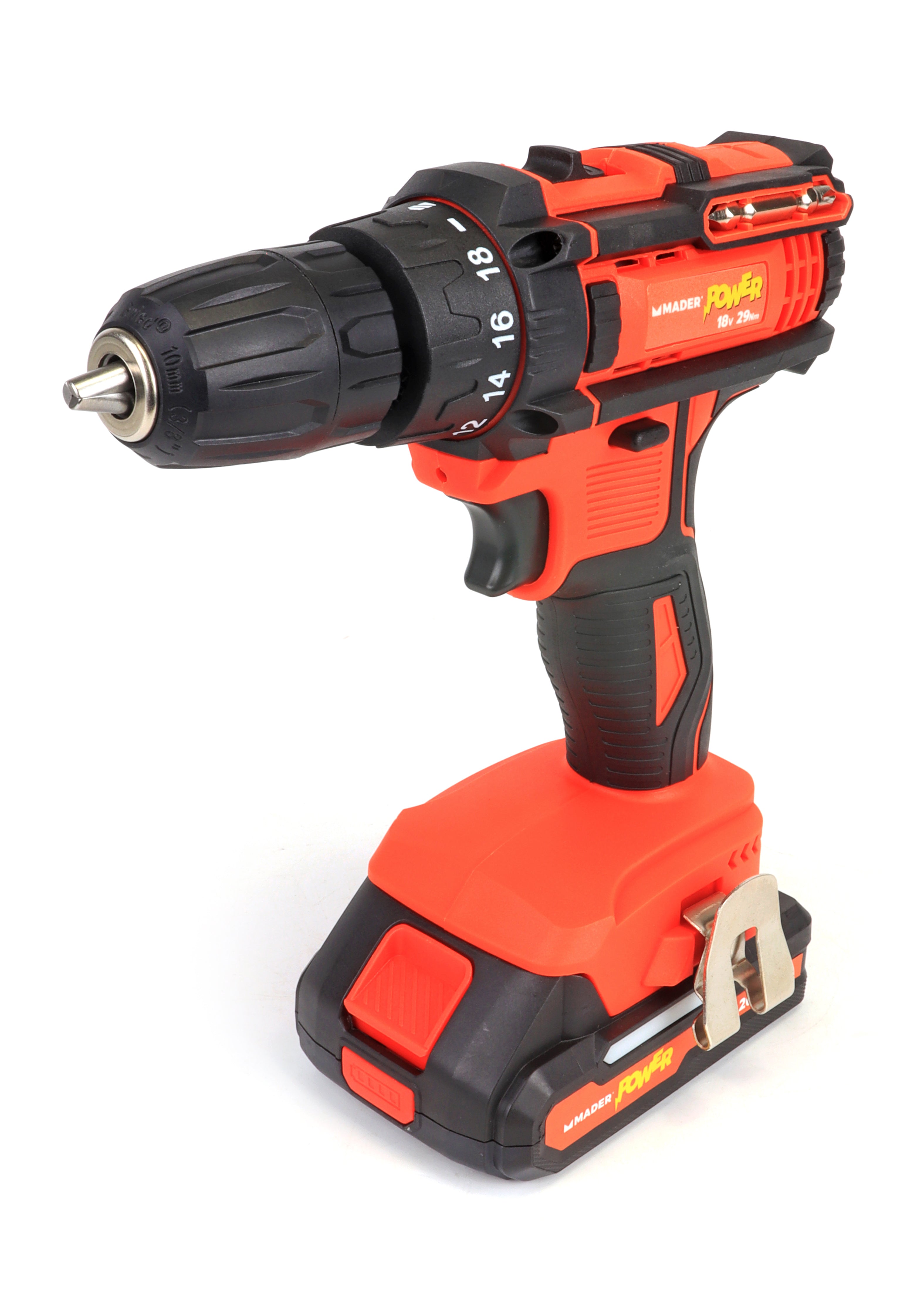 Berbequim / Aparafusadora 18/20V, 29Nm Mader Power