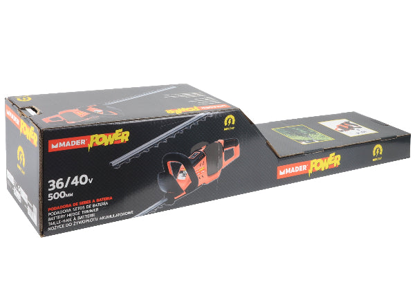 Podadora de setos 36/40V, 500 mm Mader 