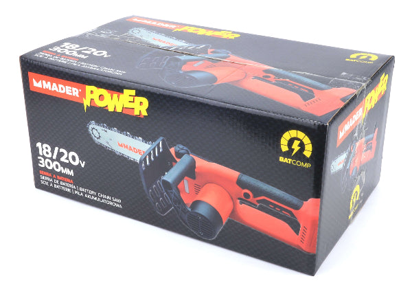Sierra de poda Mader de 18/20 V y 300 mm 