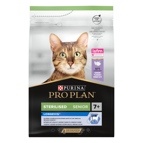 Pro Plan Cat Longevis Sterilized 7+ Perú 3kg