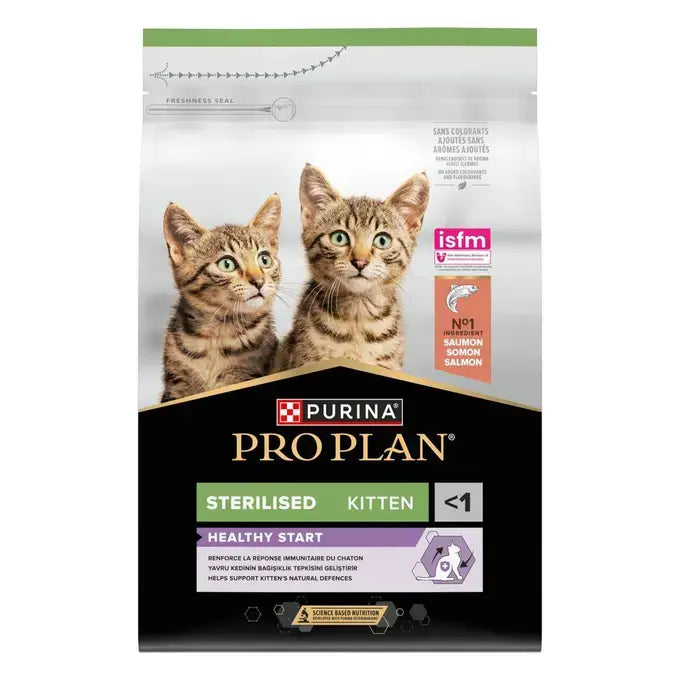 Pro Plan Kitten Sterilized Salmon & Rice  3 Kg