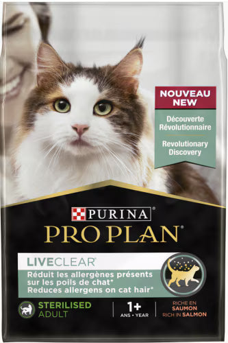 Proplan Cat Live Clear Sterelized Salmão 2.8kg