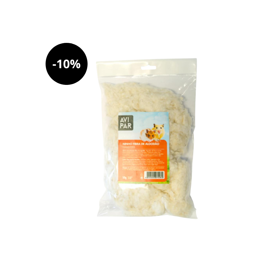 Ninho Fibra de Algodão Hamster Avipar