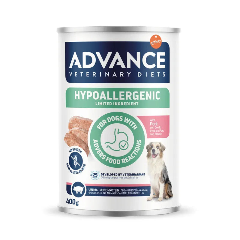 Advance Veterinary dog diets wet Hypoallergenic Pork