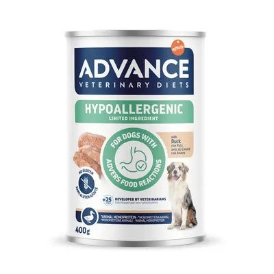 Advance Veterinary dog diets wet Hypoallergenic Duck