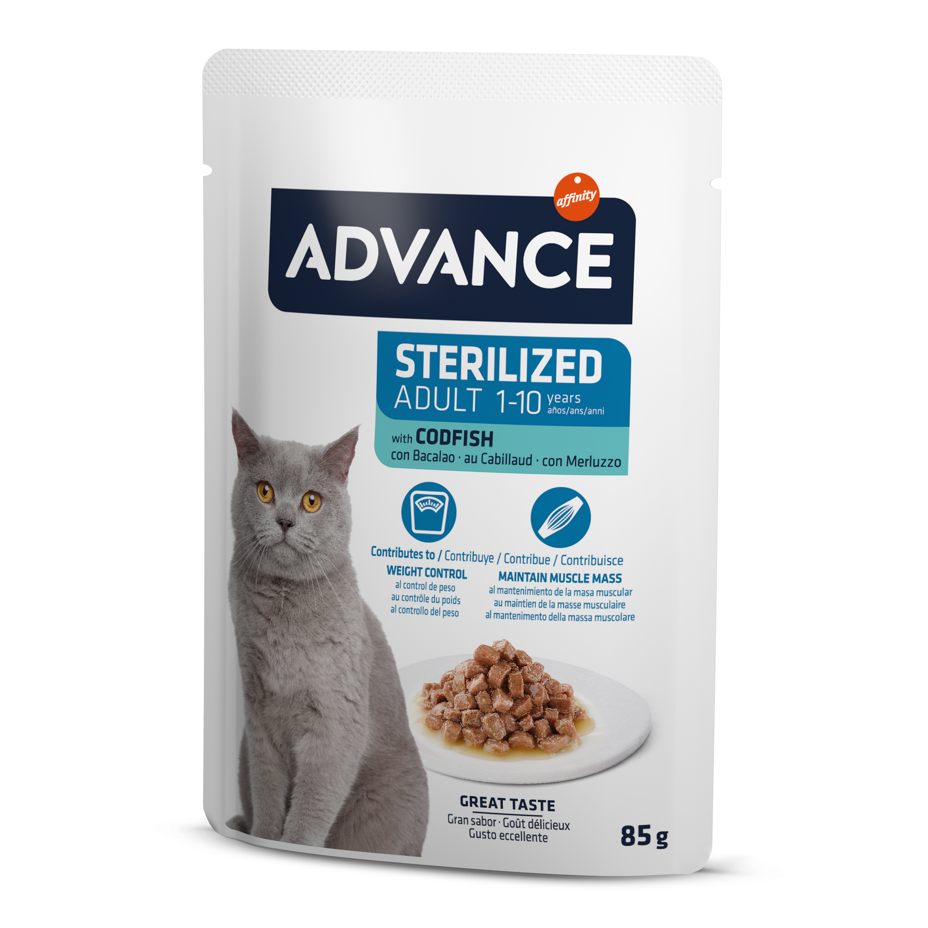 Advance Wet Sterilized Codfish