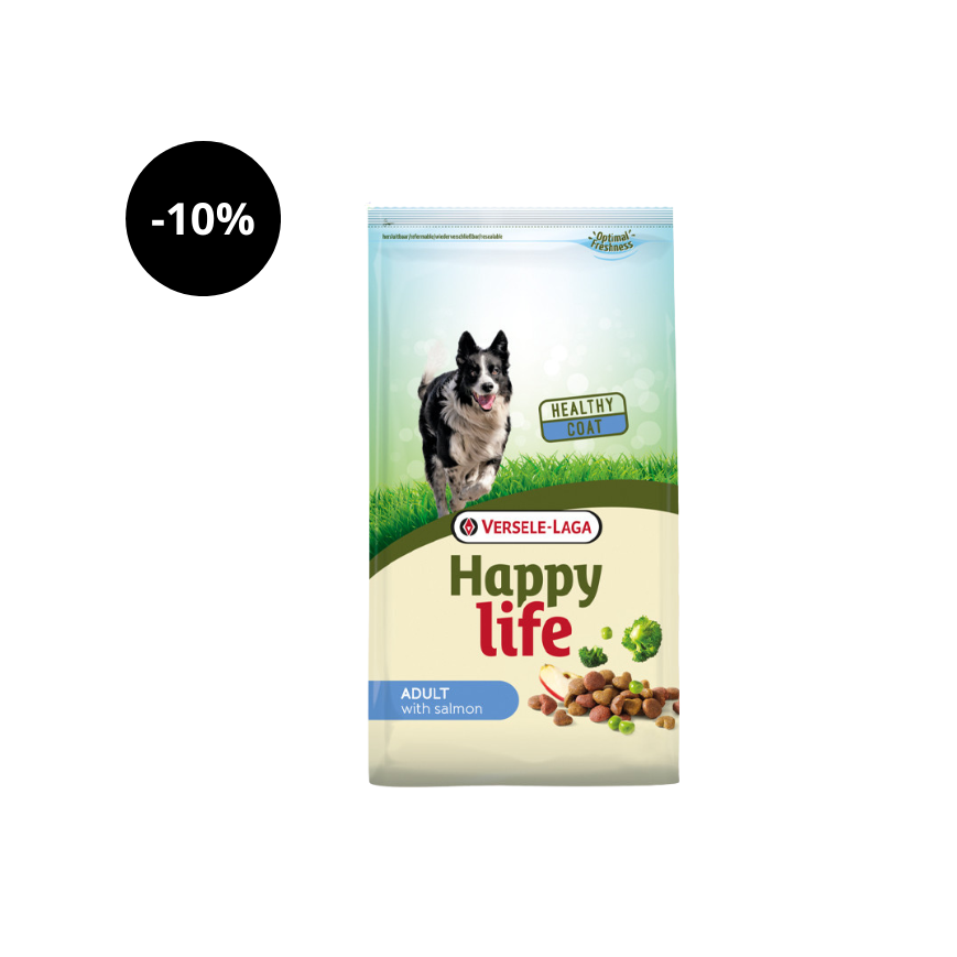 Happy Life Adult with Salmon