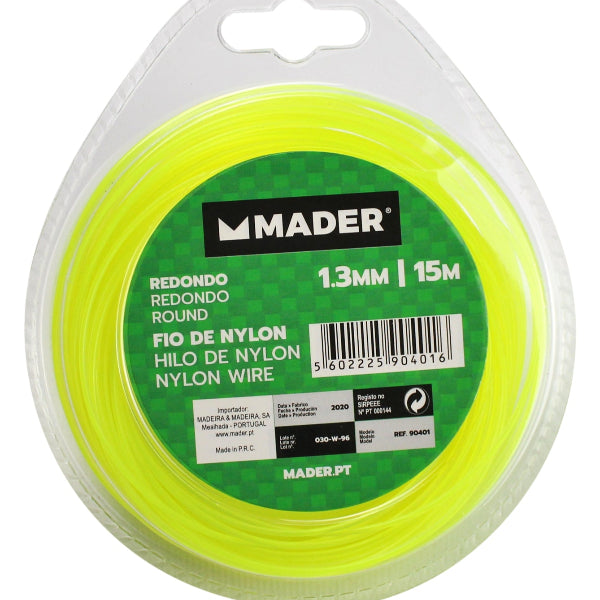 Hilo de nailon redondo fabricado