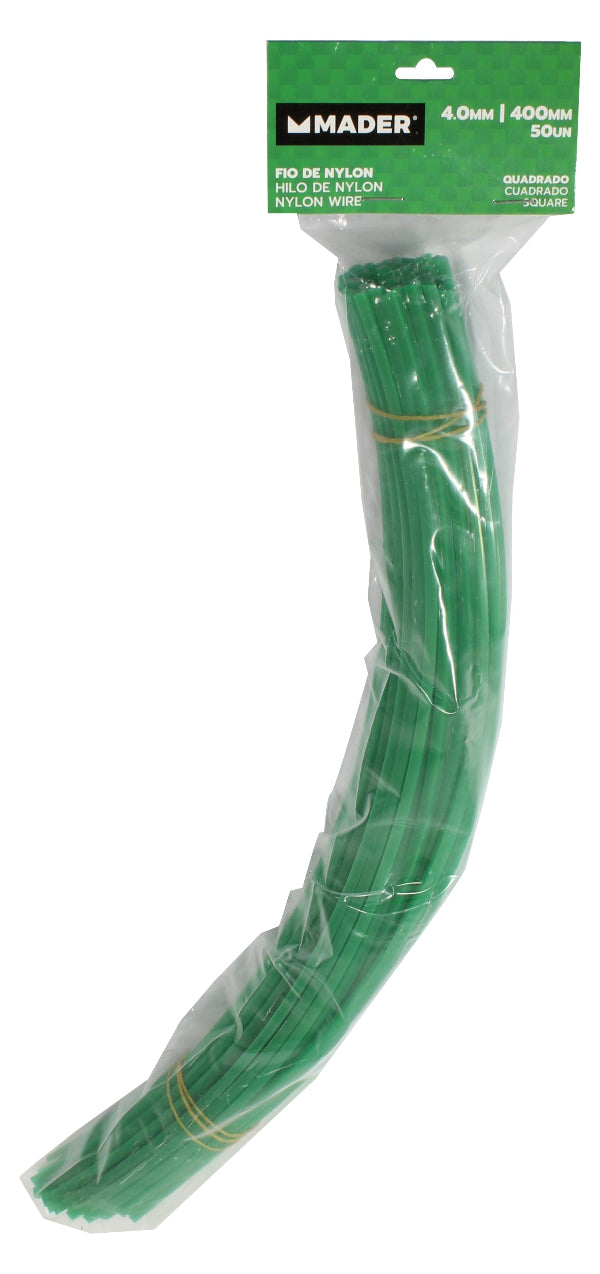 Hilo de nailon cuadrado de 4 mm
