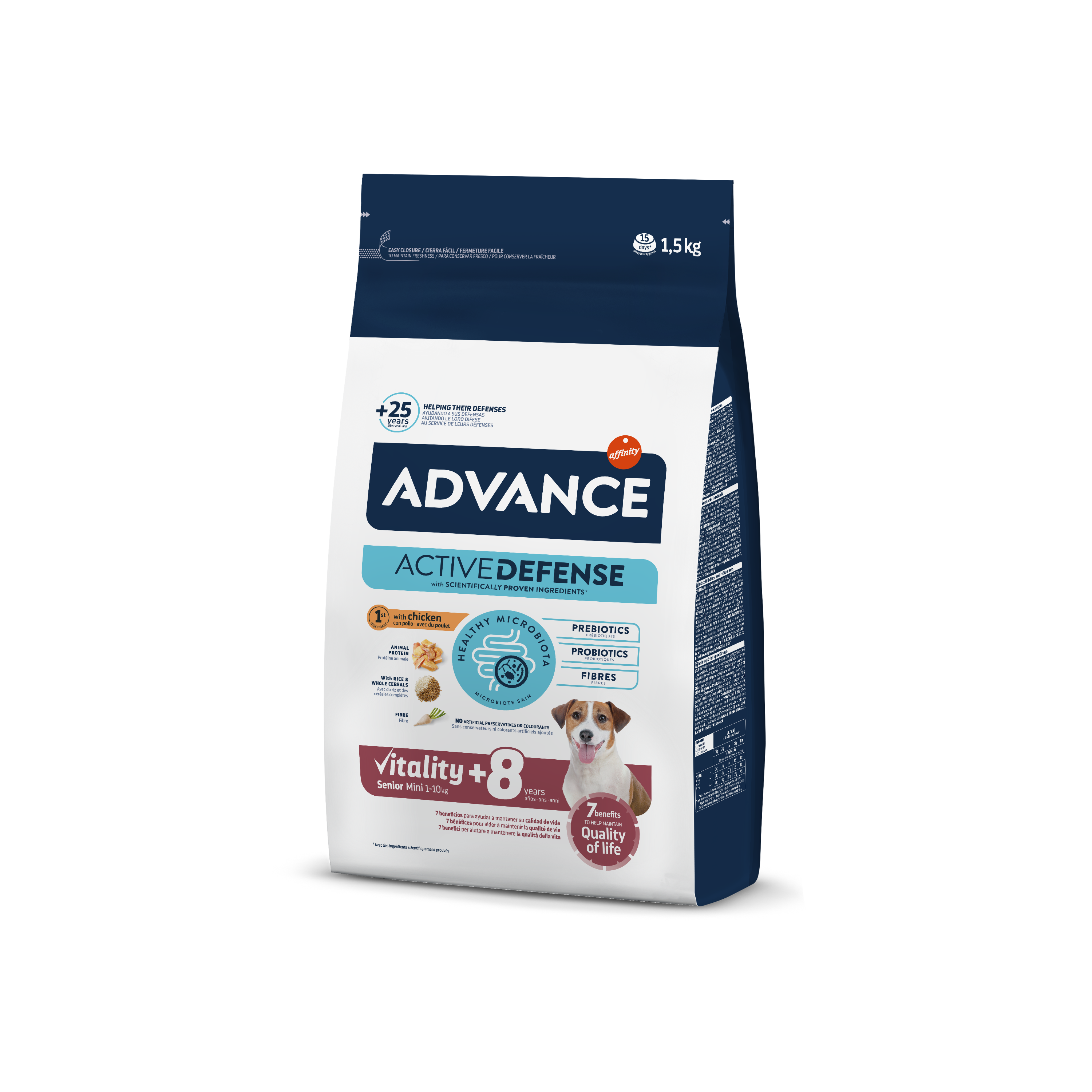 Advance Vitality Senior Mini +8