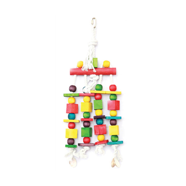 Brinquedo para Pássaro Blocks N Beads