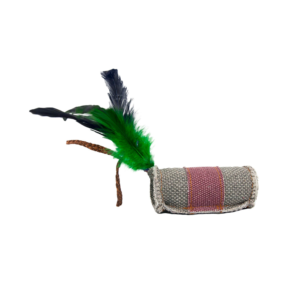 Brinquedo para Gato Toy Feathers, Grass String 4x9,5 cm