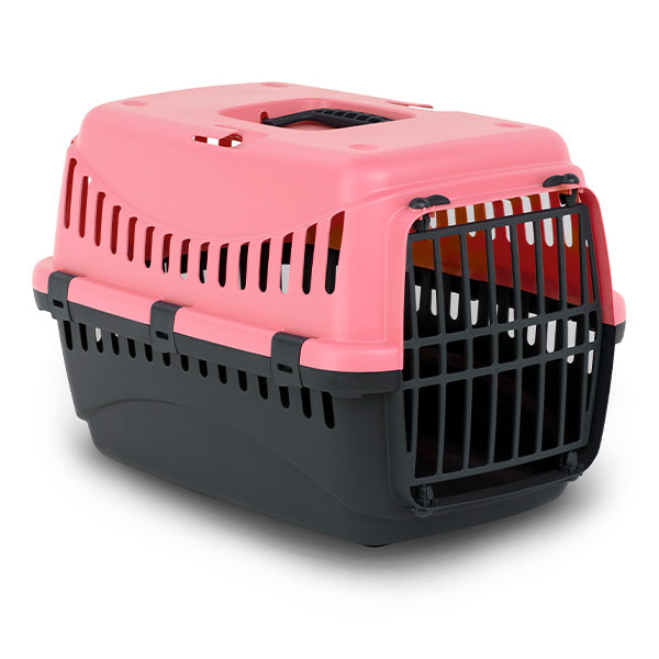Transportadora em Plástico com porta em Plástico" Gipsy"