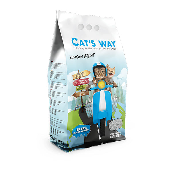 Cat´s Way Areia Aglomerante Carbon Effect