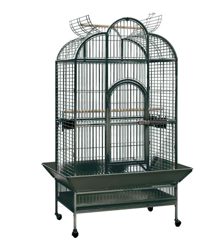 Gaiola House Cinza para Papagaios 175cm
