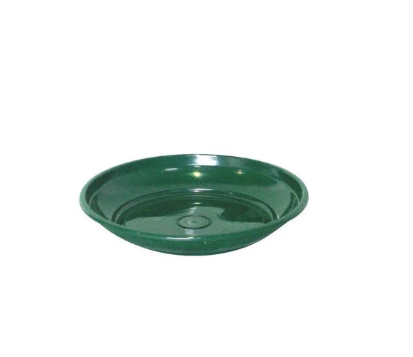 Prato para Vaso Plástico Verde