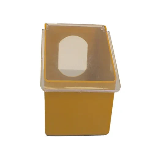 Comedouro Aves em ABS 1 furo externo a Gaiola