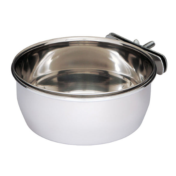 Comedouro em Aço Inox com Porca - 0.14L