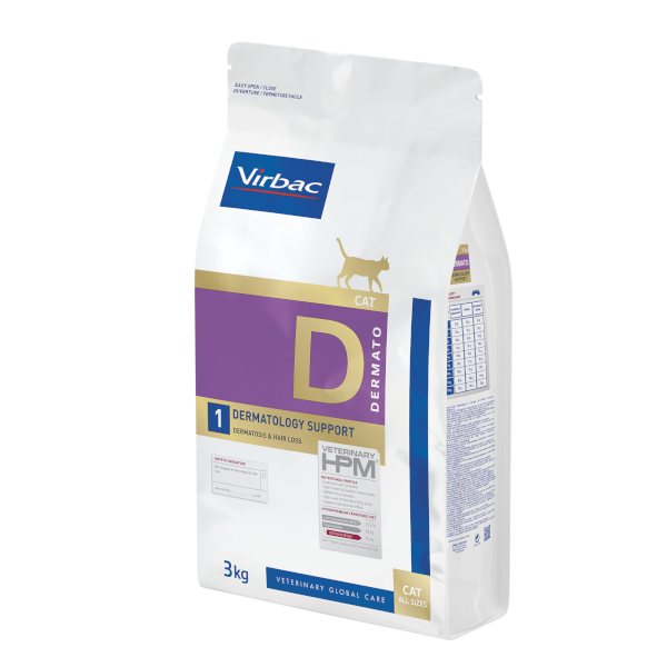Virbac Dermato Cat - Dermatology Support 3 Kg D1