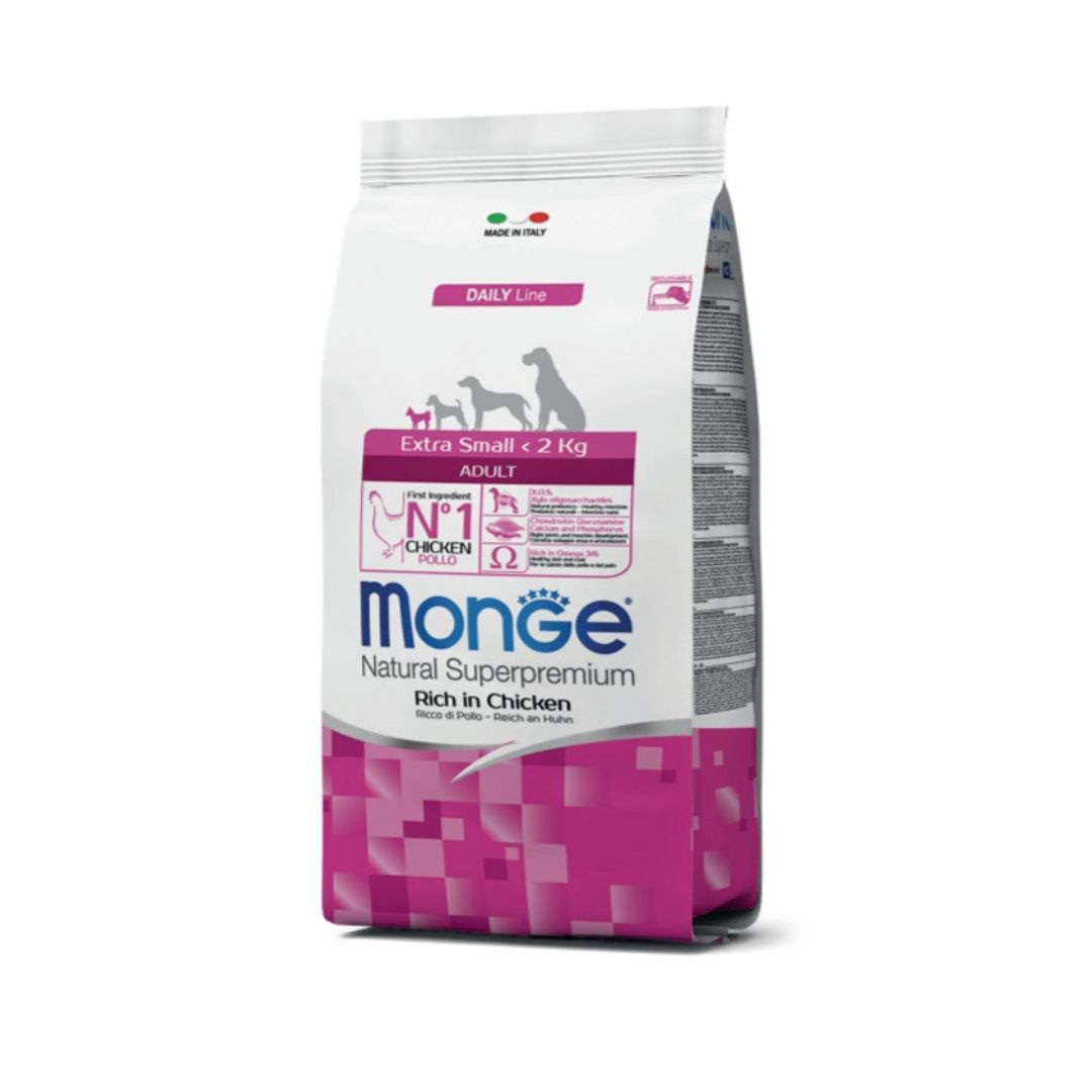 Monge Cão Daily Line Extra Small - Adult 3Kg
