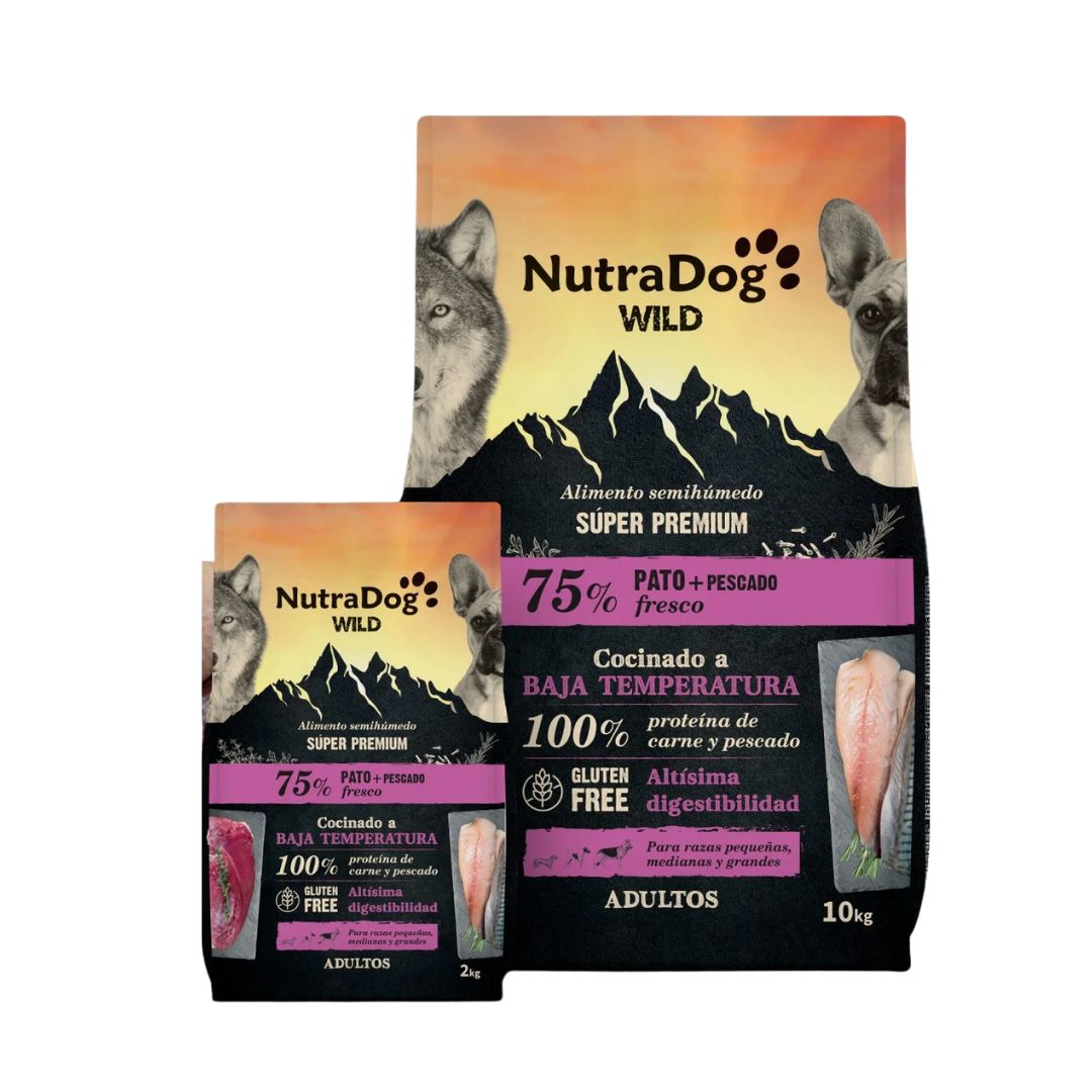 NutraDog Wild 2Kg Pato e Peixe