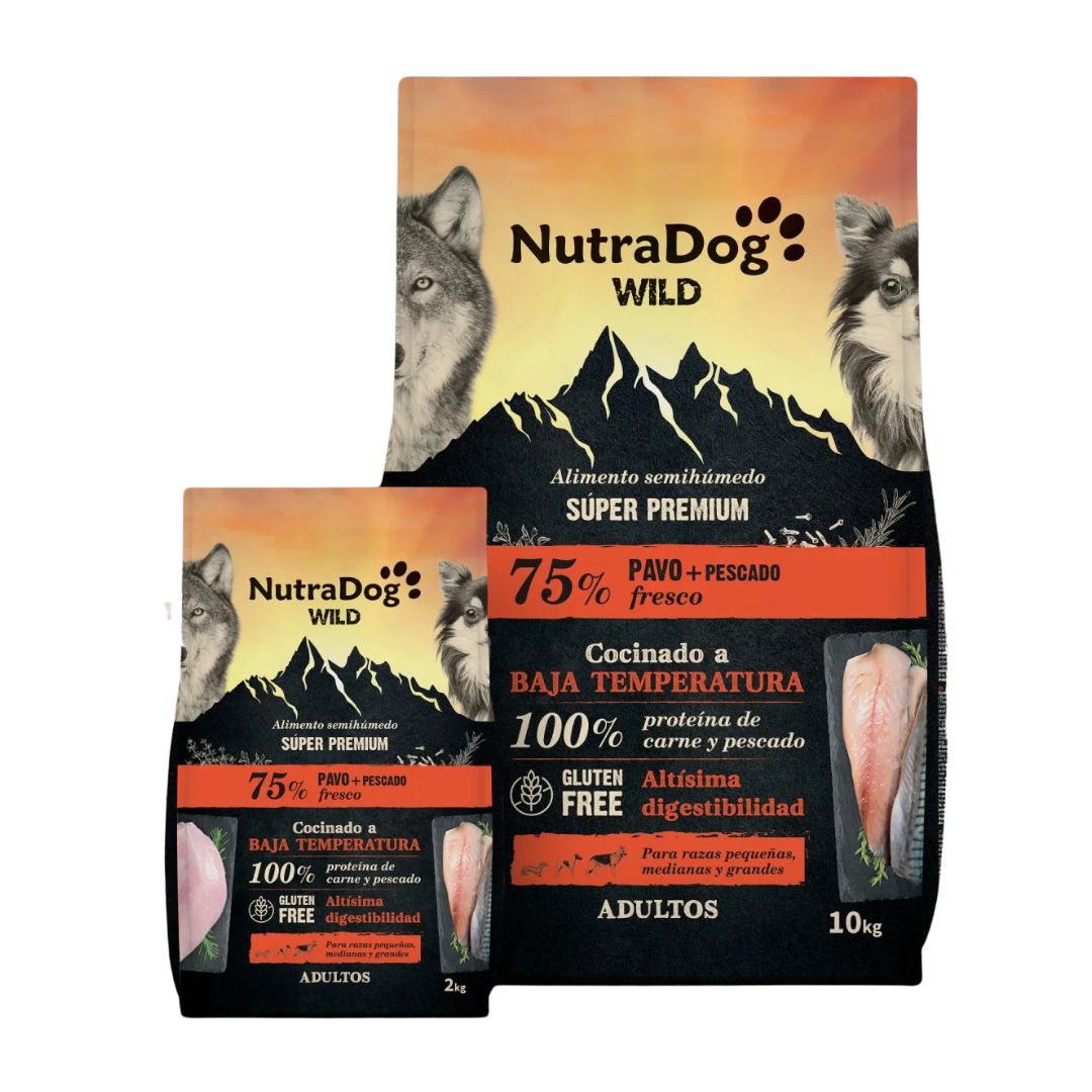 NutraDog WILD 75% Peixe + Frango