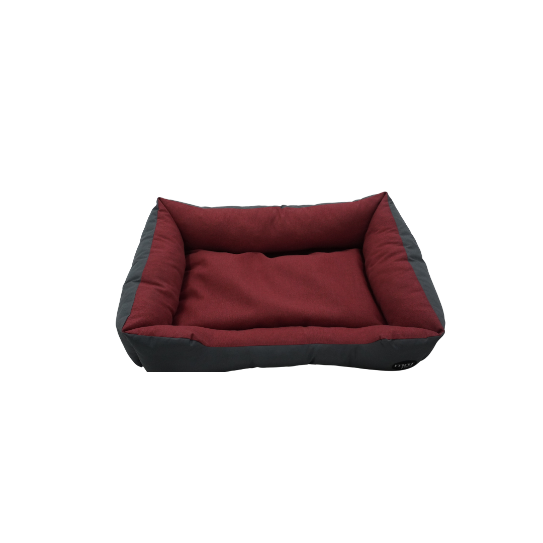Cama Retangular Ghost Grená C/ Toupé