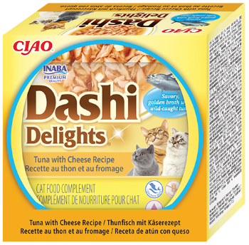 Cat Dashi Delights Receita de Atum com Queijo 70g