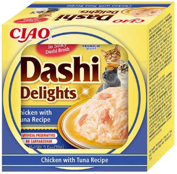 Cat Dashi Delights Receita de Frango com Atum70g