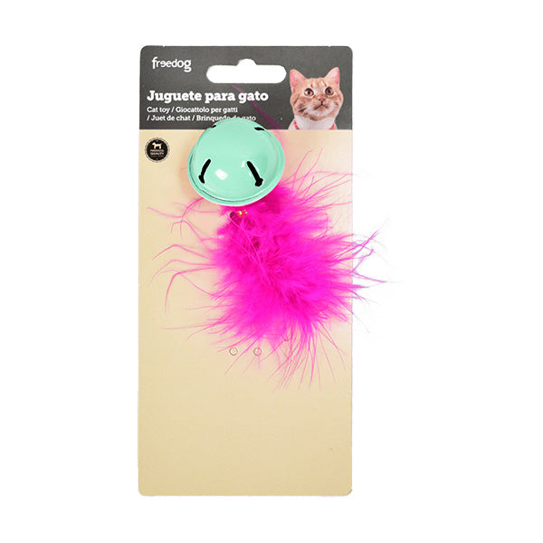 Brinquedo para Gato com bola e guizo
