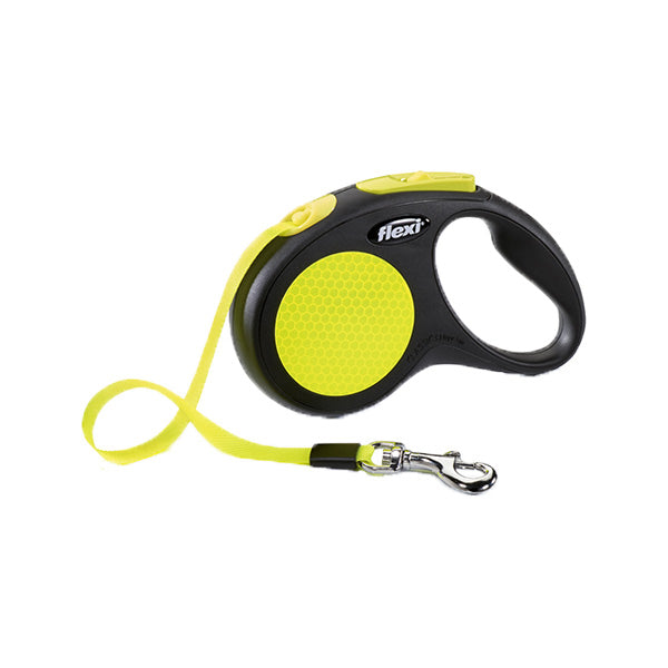 Trela Flexi Neon Reflect