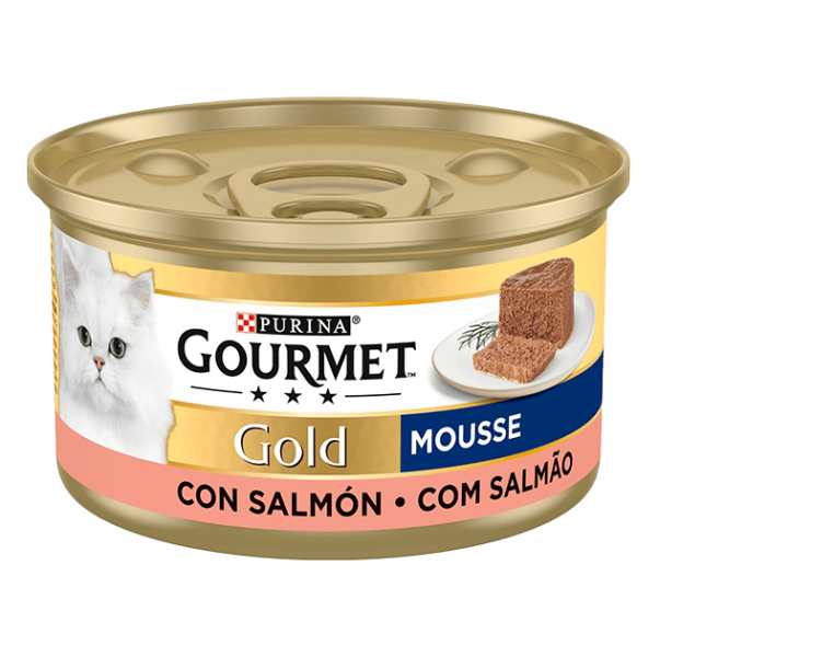 Gourmet Gold Mousse Salmão