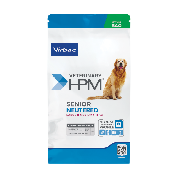 Virbac Senior Castrado Perro Grande y Mediano 12 Kg
