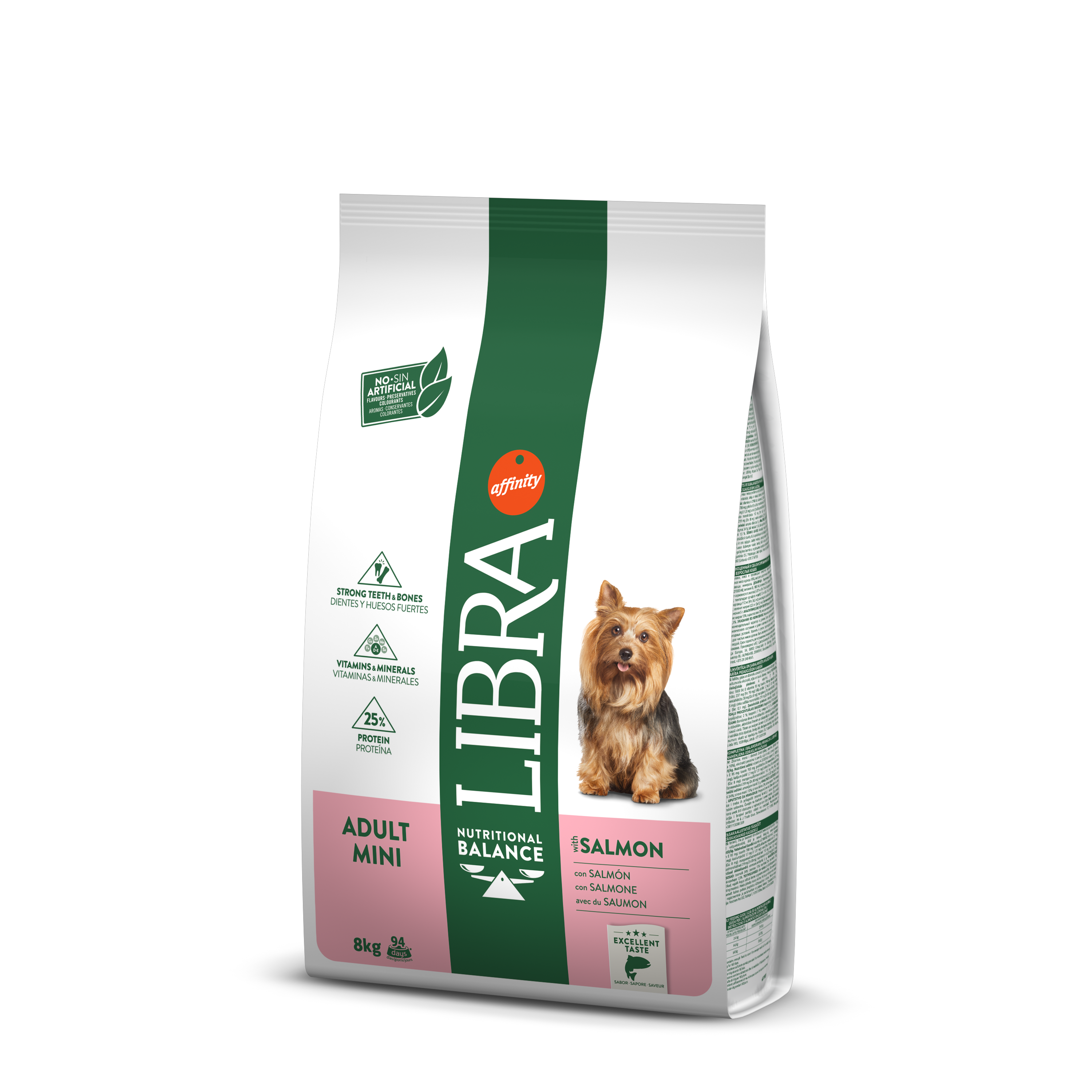 Libra para Cão Mini Adulto com Salmão