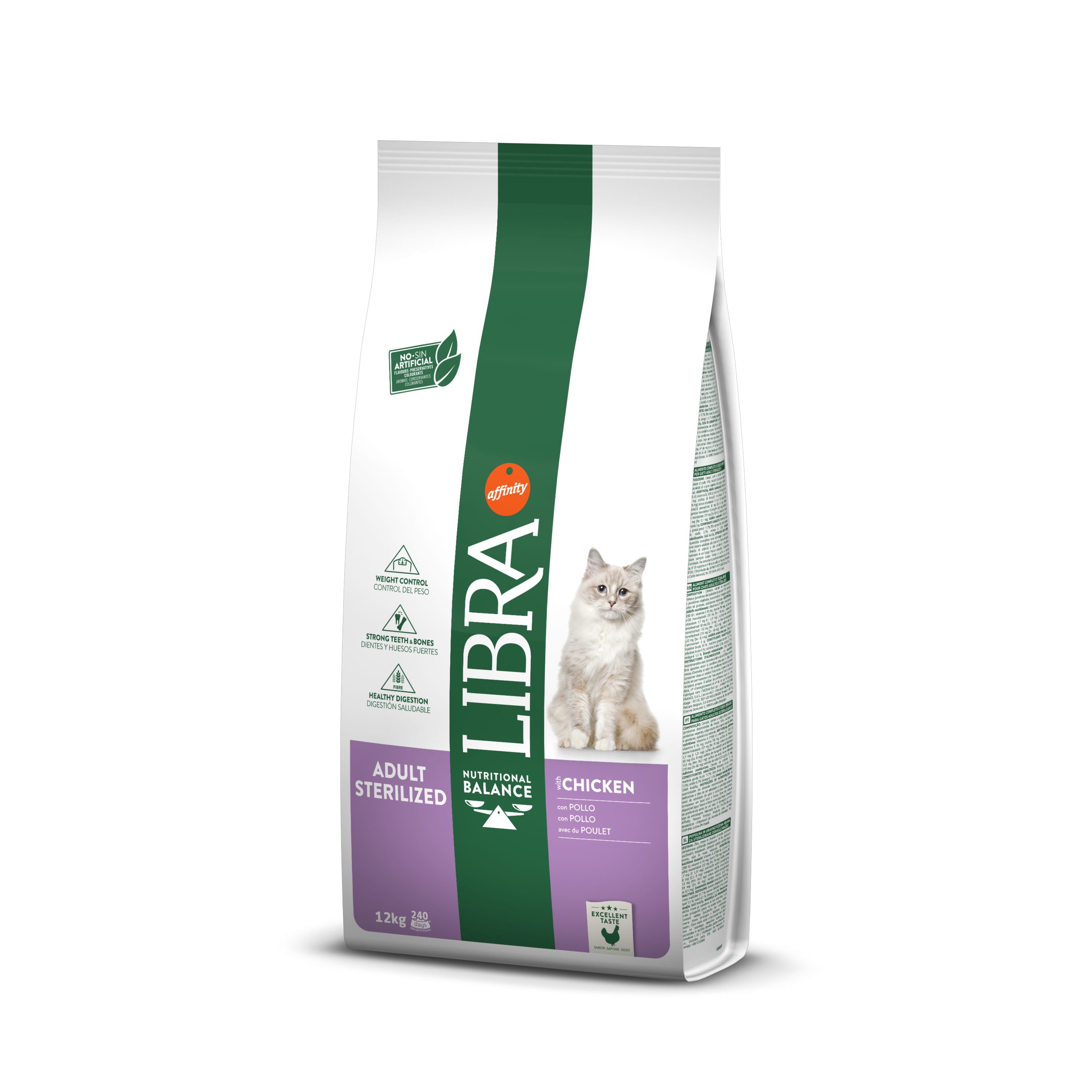 Libra para Gato Adulto Esterilizado com Frango