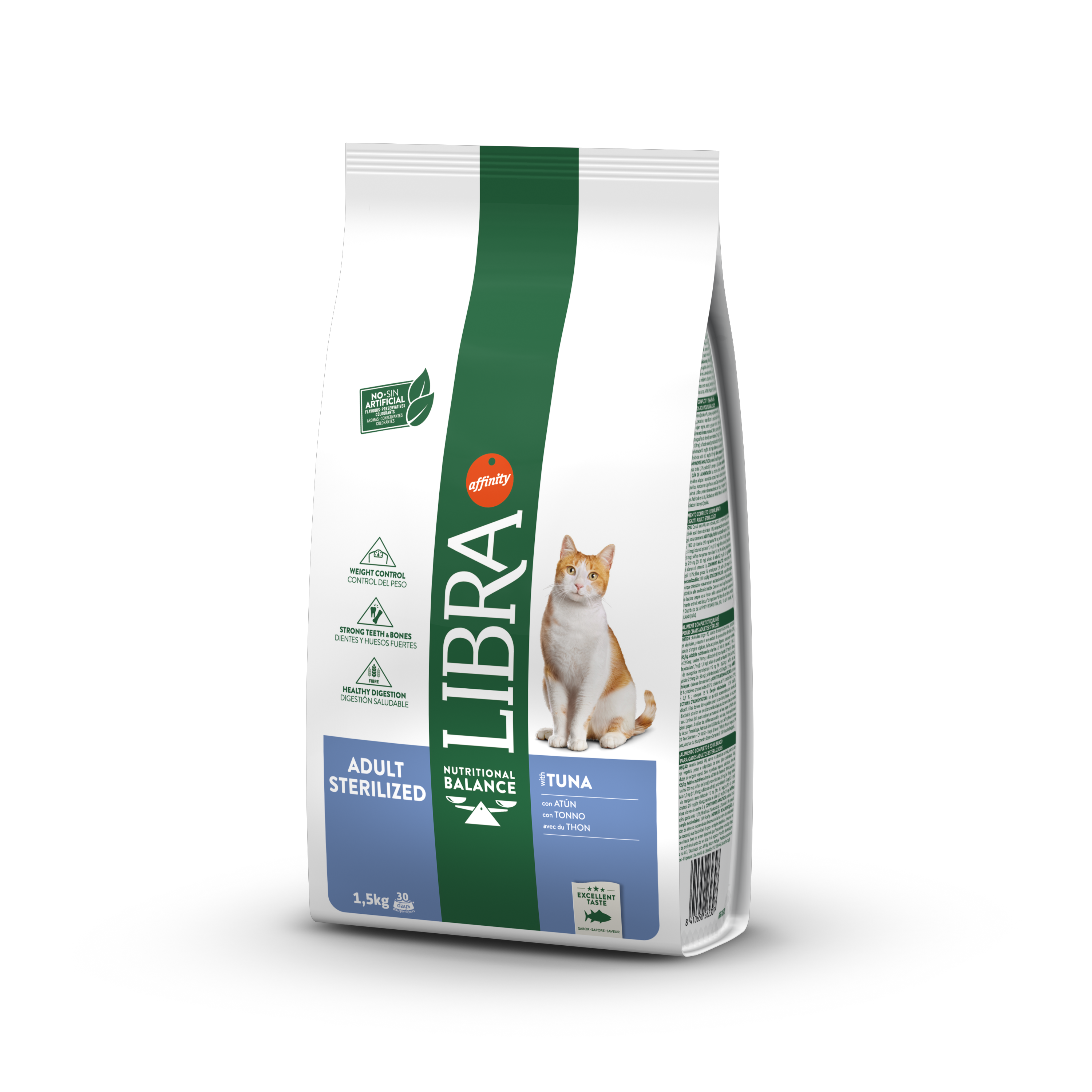 Libra para Gato Adulto Esterilizado de Atum