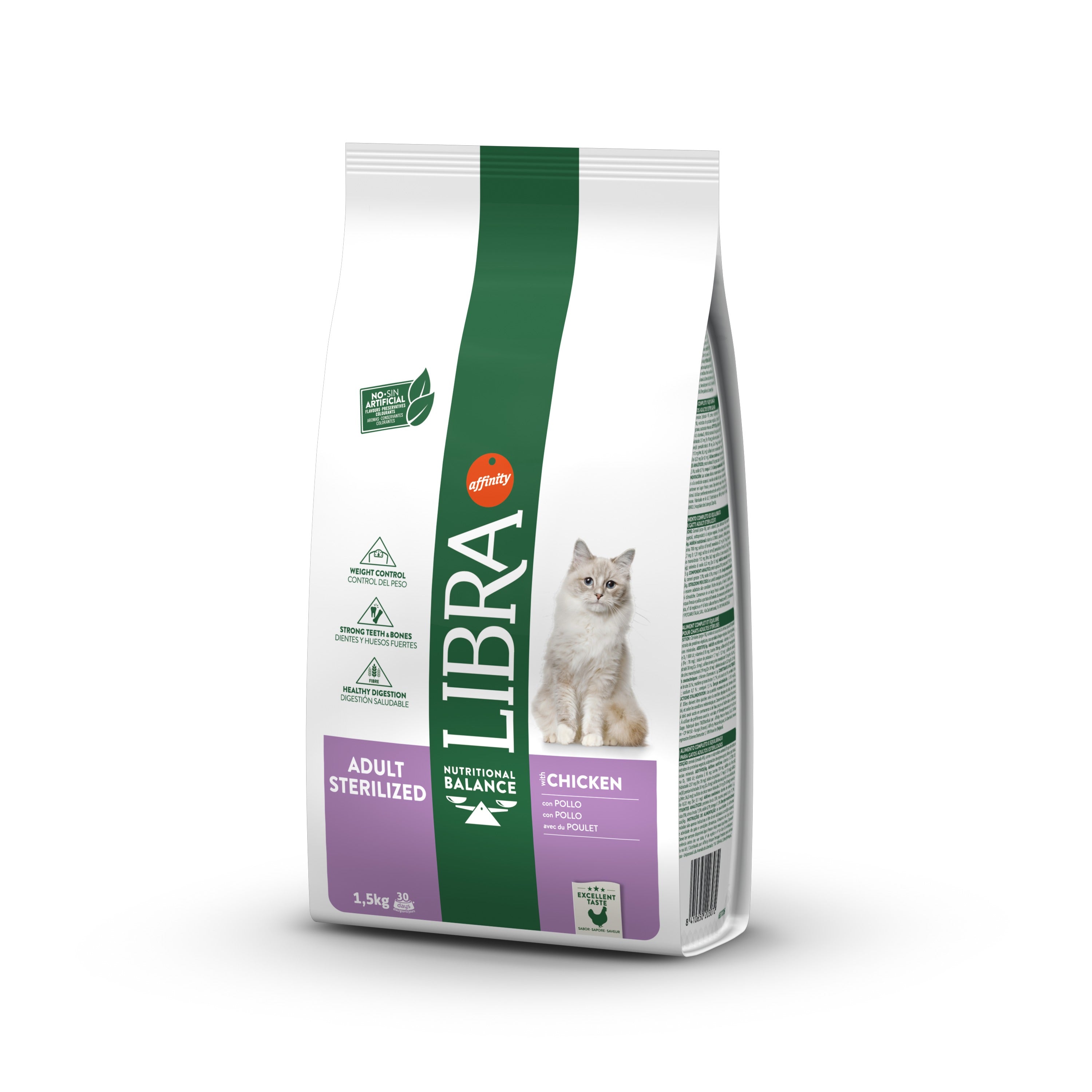 Libra para Gato Adulto Esterilizado com Frango
