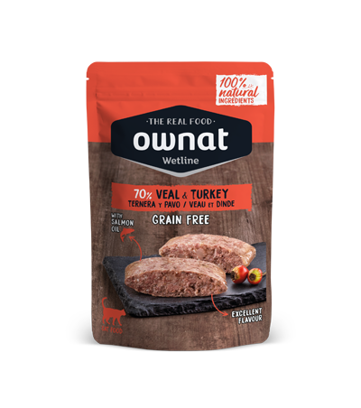 OWNAT WETLINE Veal & Turkey (CAT)